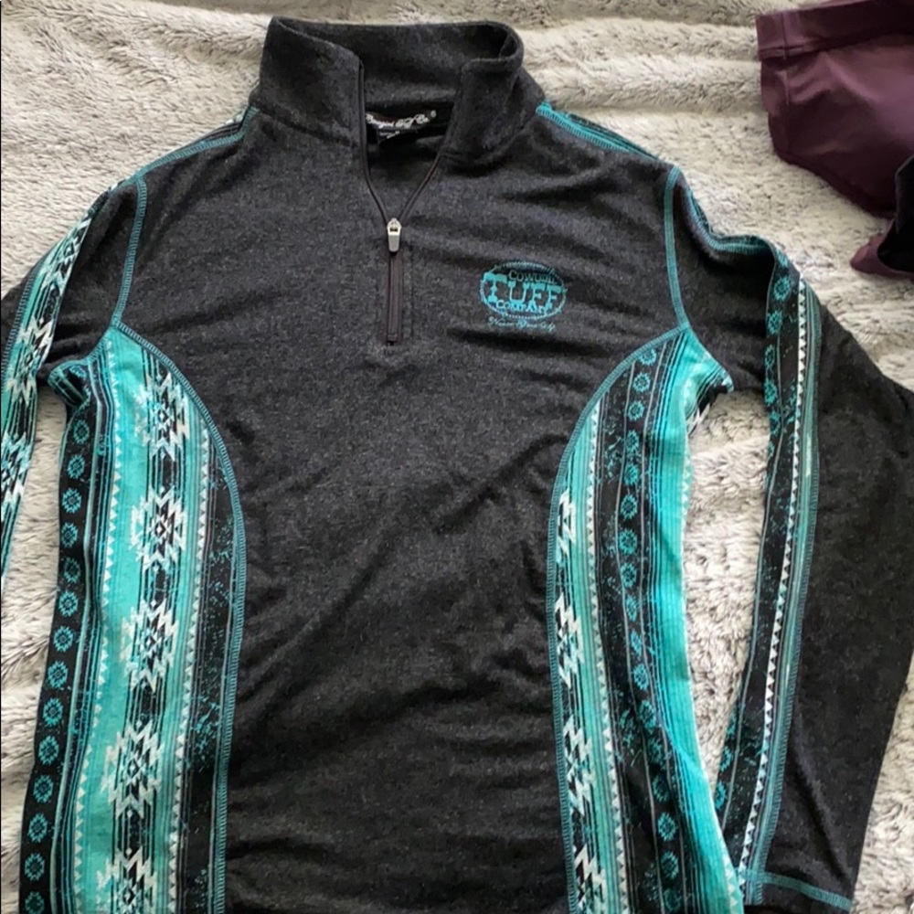 Cowgirl Tuff 3/4 zip